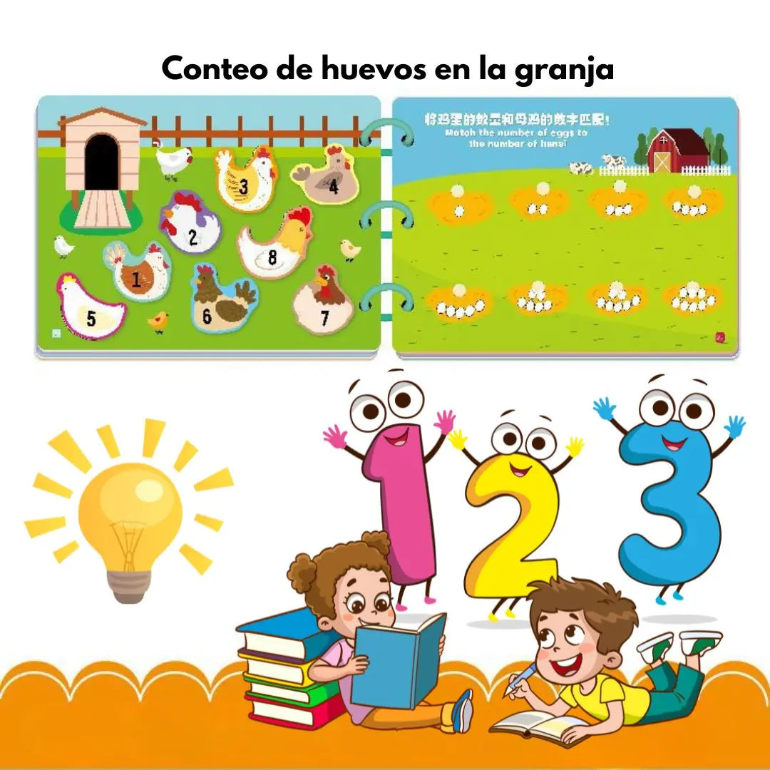 LIBRO DIDÁCTICO "AVENTURA NUMÉRICA" 💯 - Aprendo jugando con los números