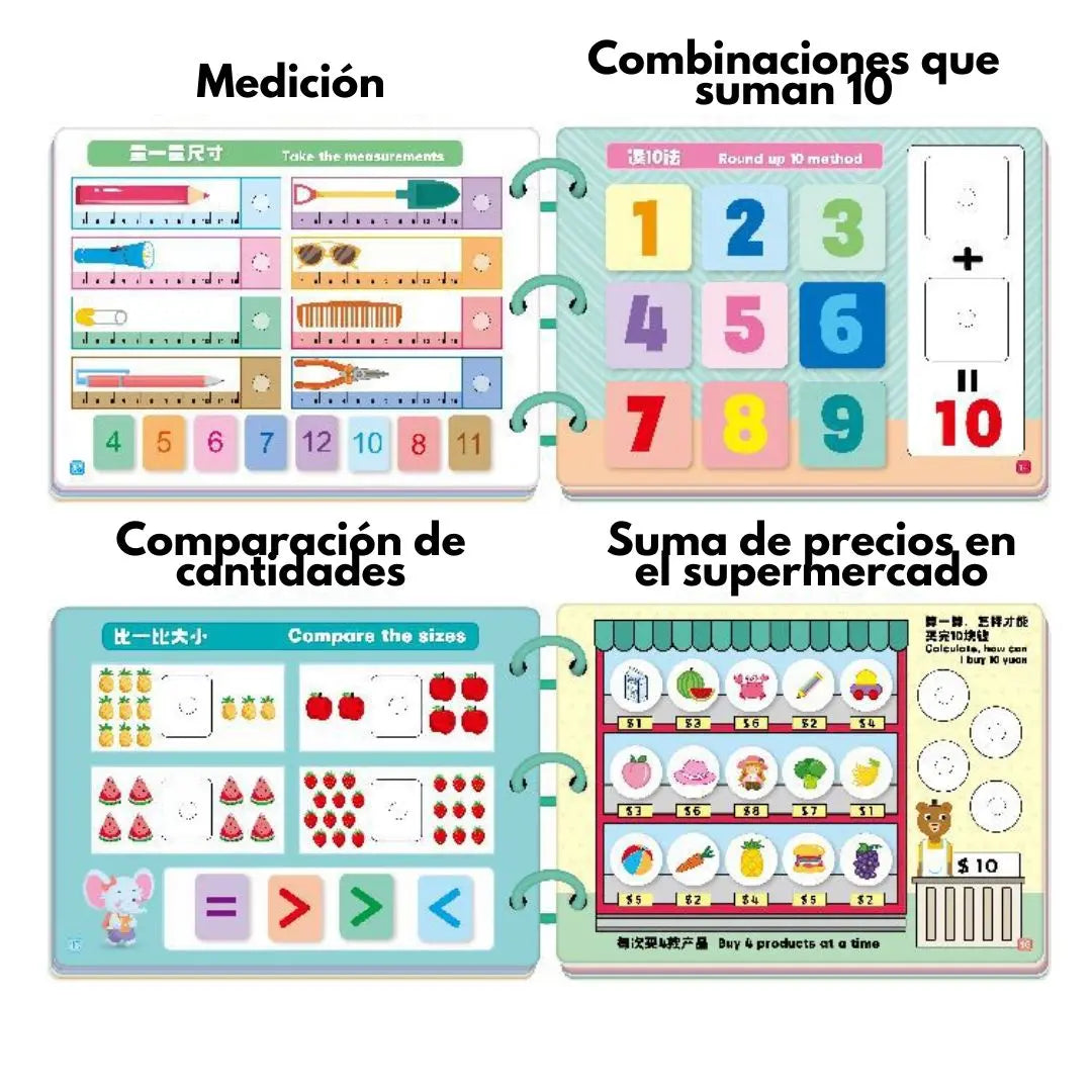 LIBRO DIDÁCTICO "AVENTURA NUMÉRICA" 💯 - Aprendo jugando con los números