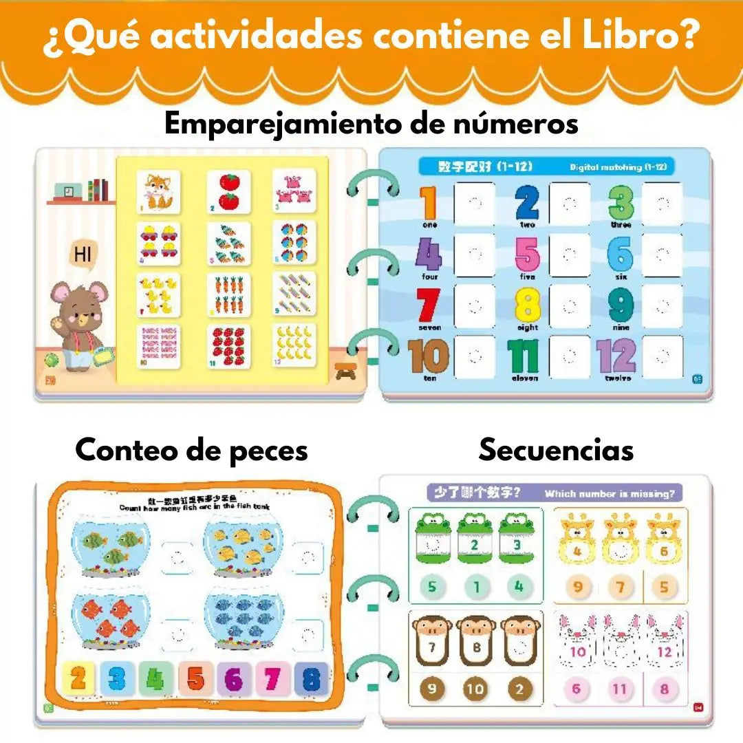 LIBRO DIDÁCTICO "AVENTURA NUMÉRICA" 💯 - Aprendo jugando con los números