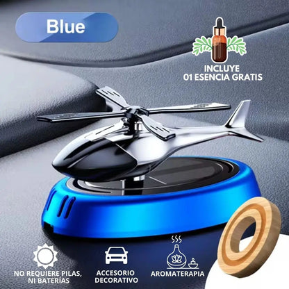 Difusor Helicóptero Solar para autos: Helifresh