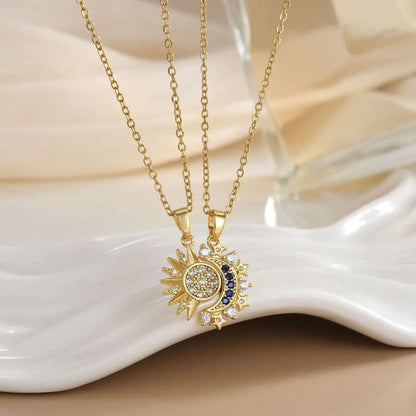 COLLAR SOL Y LUNA: Dualidad perfecta